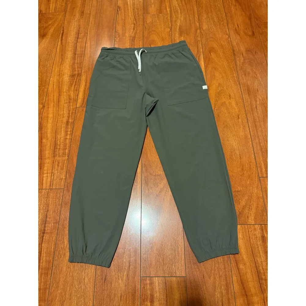 Men's Vuori Green Joggers L